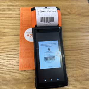 Wholesale 58mm Printer Handheld NFC POS Terminal Android 11 with 5.5inch Touch Screen from china suppliers