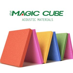 Polyester Fiber Sound Absorbing Panel Lightweight With Modern Design