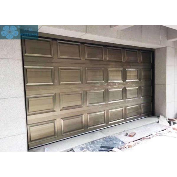 Electric Sectional Overhead Garage Door Thermal Insulation