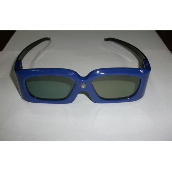 Lightweight DLP Link 3D Glasses Active Shutter , 3D Rechargeable Glasses