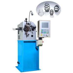 Stable Torsion Spring Machine Two Axis Control With Unlimited Wire Feeding