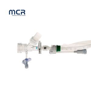 Single Disposable Medical Soft PVC Tube Suction Catheter with Push Swift & Luer