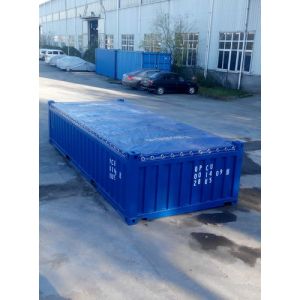 Customized Standard Half Height Container 20ft Open Top Width 2438MM