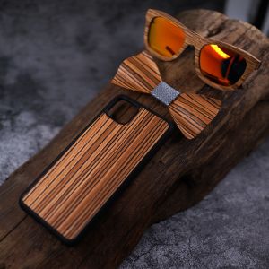 Google Pixel 4xl Shockproof Phone Cases PC Hybrid Wooden Anti-Fall Vintage