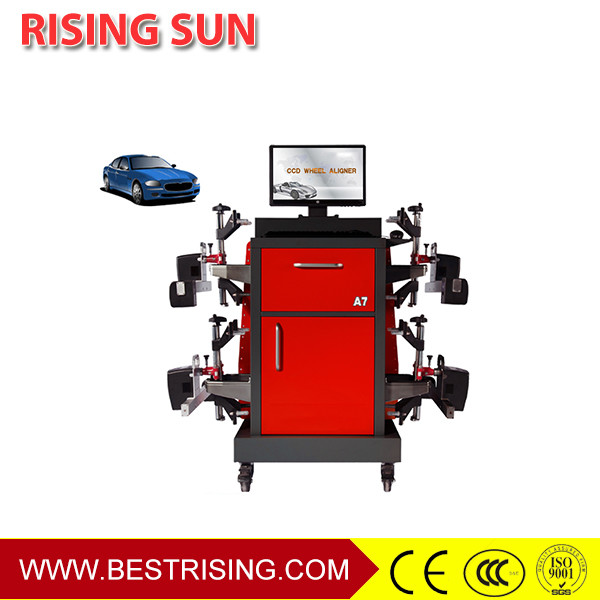 Quality Garage used  car wheel alignment machine with CCD sensor for sale