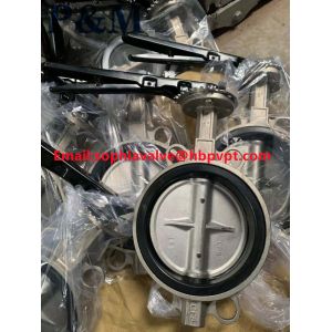 CF8 CF8M stailness steel butterfly valve