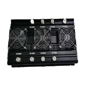 The UAV interceptor drives the UAV to make an emergency landing within 500m. The