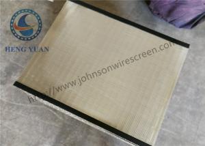 Wholesale High Precision Wedge Wire Screen Panels Filter Grate 1219 Length 0.5mm Slot Size from china suppliers