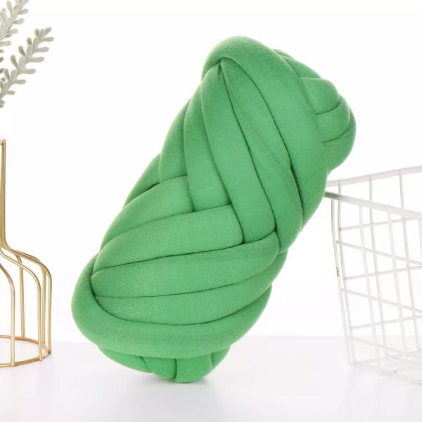 100% PO Chunky T-Shirt Core Yarn Tape Yarn For Hand Knitting Blanket Cushion