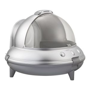 Dismountable Spaceship Cat Litter Box Totally Enclosed With Door