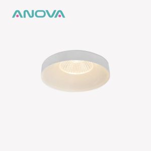 Anti-Glare Recessed Spotlight Frame Semi-Recessed GU10/MR16 Compatible