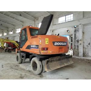 2012 Year Used DOOSAN Wheel Excavator DH150W-7 Engine Power 71kw