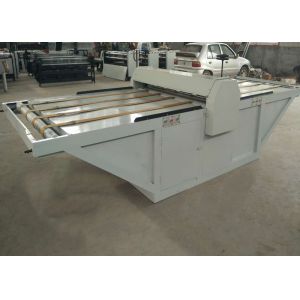 High Speed Corrugated Die Cutting Machine Platform Mould Slicing Operated Safe