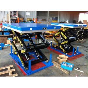 Workshop Portable Small Hydraulic Lift Table Scissor Electric Platform 1000kg