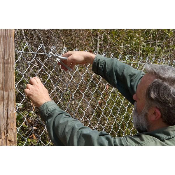 Fence Mesh 8 Foot Boundary Wall PVC Coated Hot Dipped Industry Galvanized Chain Link Fence