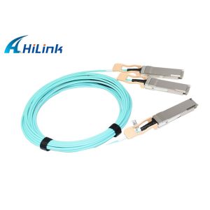 5m Active Optical Cable AOC Cable 200G QSFP56 SR4 To 2xQSFP56 SR2 850nm