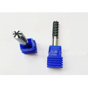 Roughing Solid Carbide End Mills AlTiN Coated 14.45-14.90g/Cm3 Density