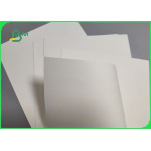 100% Wood Pulp 1.2mm 1.4mm Uncoated Water Absorbing Paper For Coasters Smooth