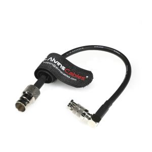 Alvin's Cables 12G Micro BNC to BNC Female Adapter Cable, High Density 4K UHD