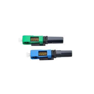FTTH Field Fibre Optical Connector SC / UPC SC5203 Green Blue