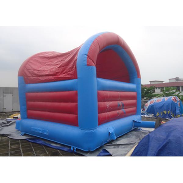 Customize Inflatable Spiderman Jumping Castle / Spiderman Inflatable Bouncer For Kids