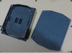 ISO9001 black Plastic black box for installing fiber optic compents