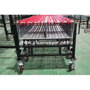 Expandable Flexible Gravity Wheel Conveyor Machine