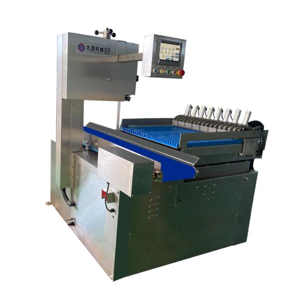 Industrial Electric Frozen Meat Cutting Machine 45M/scd Automatic Double Saw Cutter