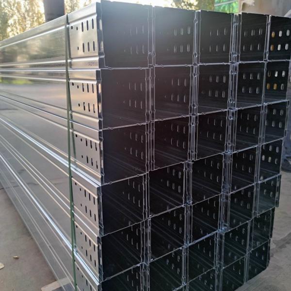 School Cable Support Tray Long Lasting Durability Powder Coated Cable Tray