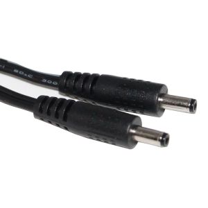 USB A Male to DC5521 Barrel Connector Cable 1m PVC Jacket