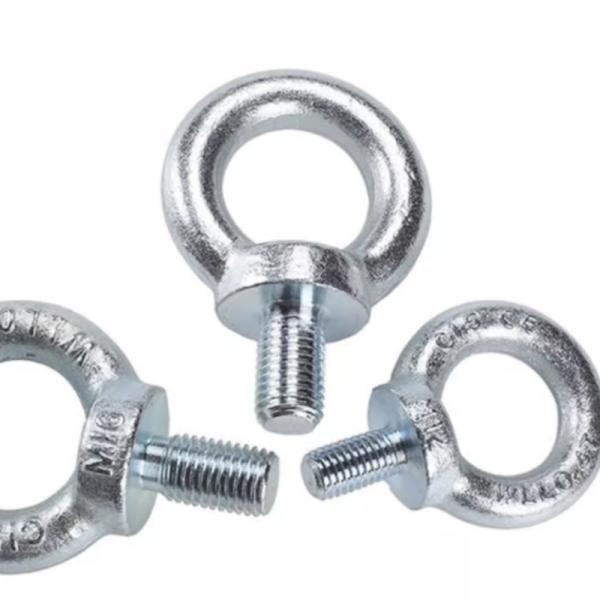 M24 M30 Custom Plain Stainless Steel SUS 304 316 316L Eye Bolt DIN580 For Industrial Applications