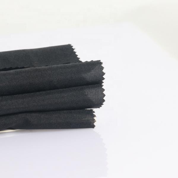 100% RECYCLED POLY PONGEE for clothing lining/shopping bag
