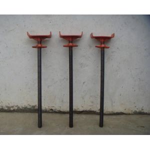 Powder Coating Adjustable Jack Base For Scaffolding Tower