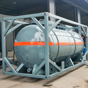 Customized 20 Feet Tank Container Pure Aluminum Tank Container For Transportatio