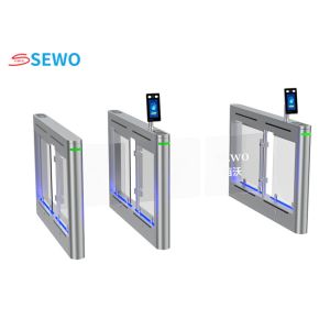 Wholesale High Security Entrance Swing Gate , Facial Recognition Turnstile Access Control from china suppliers