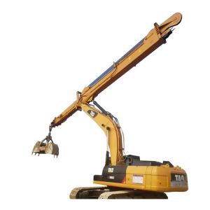 30T Excavator Long Reach Telescopic Arm With Strength Plate