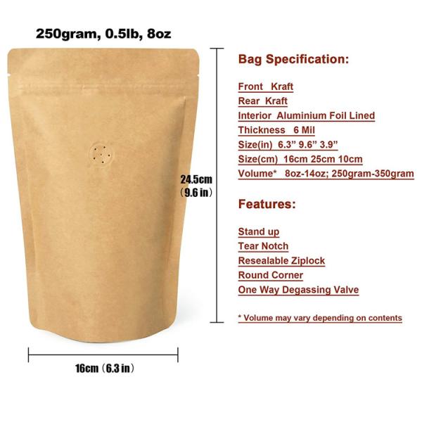 Compostable k Paper Bag