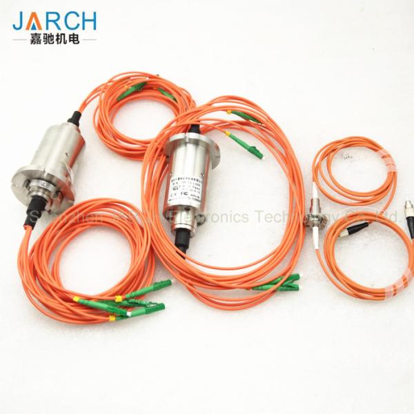 Multi mode Fiber Optic Rotary Joint For Undersea Robot and Control Ship , SMA