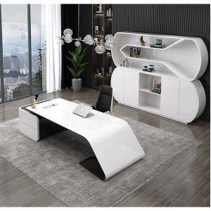 Luxury Executive President Manager Supervisor Desk with MDF Baking Varnish