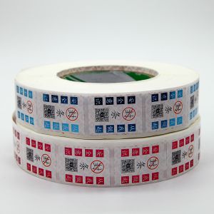 Anticounterfeit Waterproof Printed Self Adhesive Label Sticker Printing PET PC