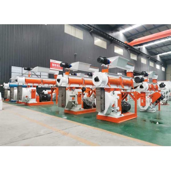 55KW Ring Die Animal Livestock Feed Pellet Machine 6T/H