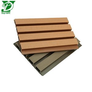 China Eco-friendly Waterproof Trough Surface WPC External Wall Cladding on sale