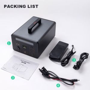OEM DC/AC 220v Backup Battery Generator Camping Powerstation 500wh 600W 700W