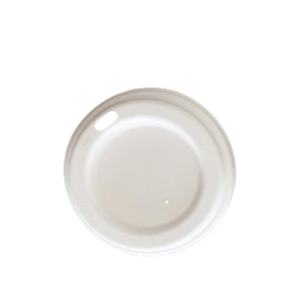 Compostable Bagasse Disposable Coffee Cup Lids 90mm