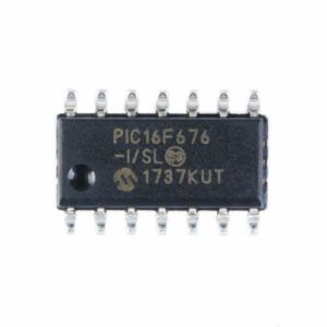 PIC16F630-I/SL 8-Bit Microcontroller MCU 1.75KB 64 RAM 12 I/O Ind Temp SOIC14