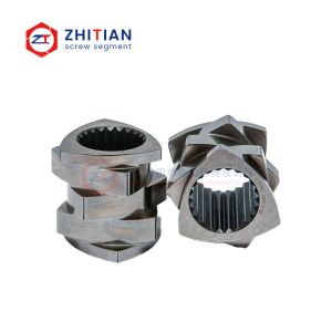 Extrusion Screw Segment With Involute Spline For Engineering Plastics