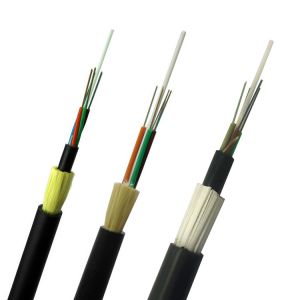 100m Span Fiber Optic ADSS Cable 48 Core Aerial With Double Jacket