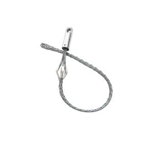 Galvanized Rotation Mesh Cable Pulling Grip 37-50mm With Breaking Load 35KN