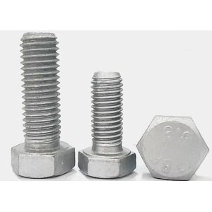 Hex Bolt Carbon Steel Grade 8.8 M12 1/2 Inch Zinc Plated High Strength