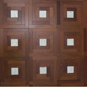 Flat Versailles Panels Flooring Chinese Walnut And Ash Wood Parquet Floor